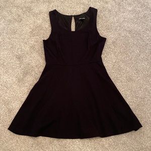 Express Like New Black Skater Dress